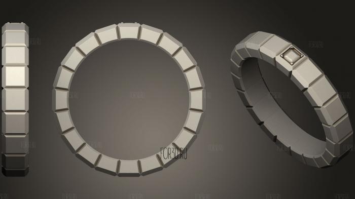 Ring 91 stl model for CNC